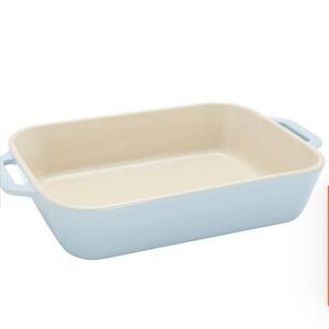 Staub Ceramics 2.5QT Rectangular Baking Dish- Light Blue